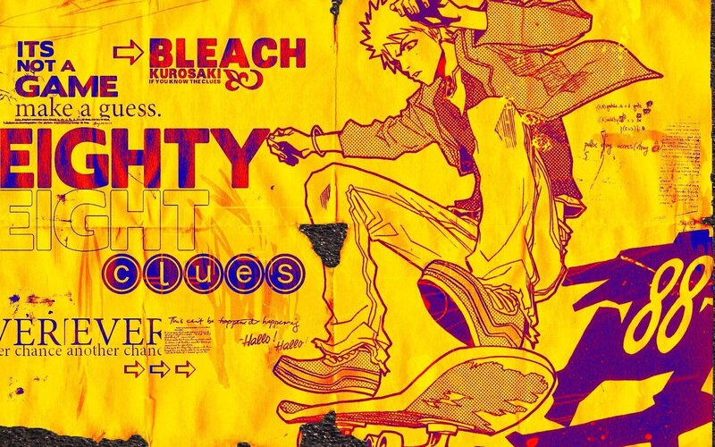 Bleach character poster