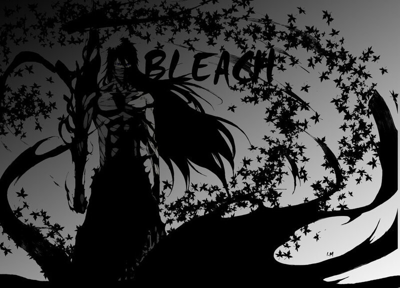 Bleach character silhouette