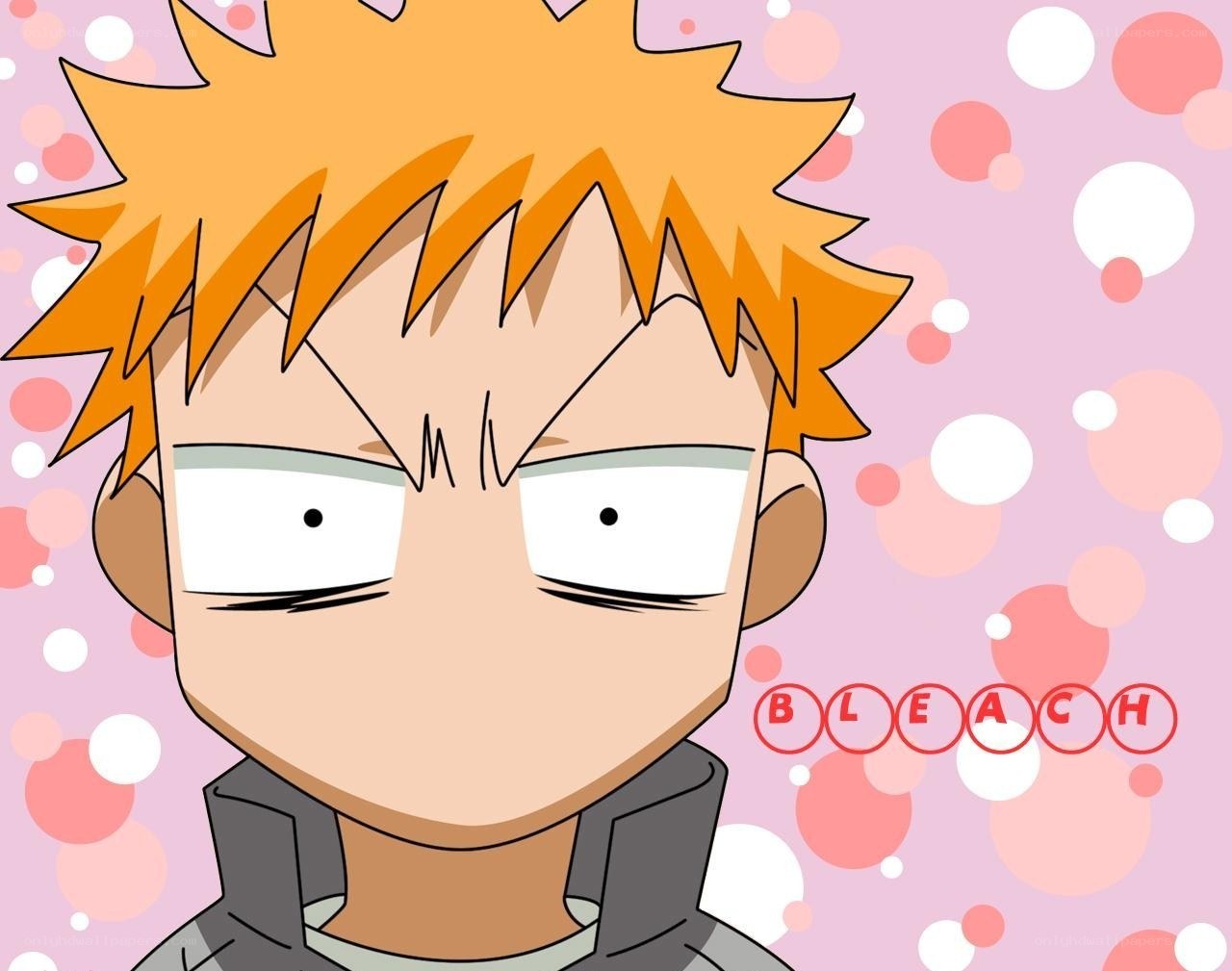 Bleach character with angry expression