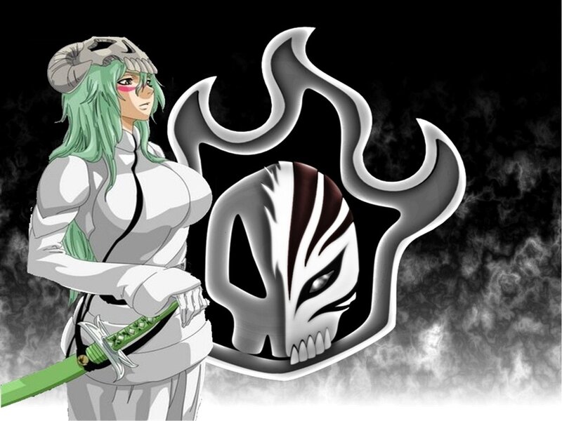Bleach character with Hollow mask