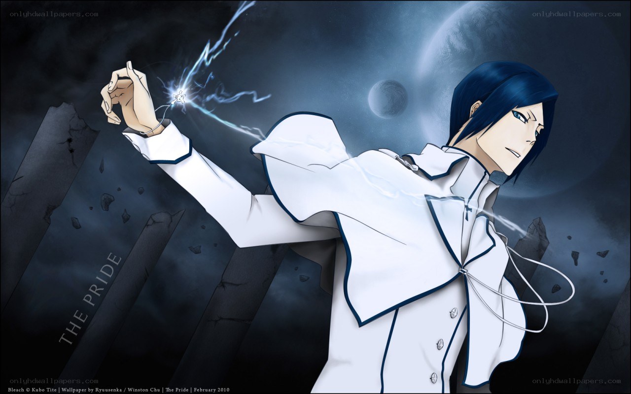 Bleach character with lightning