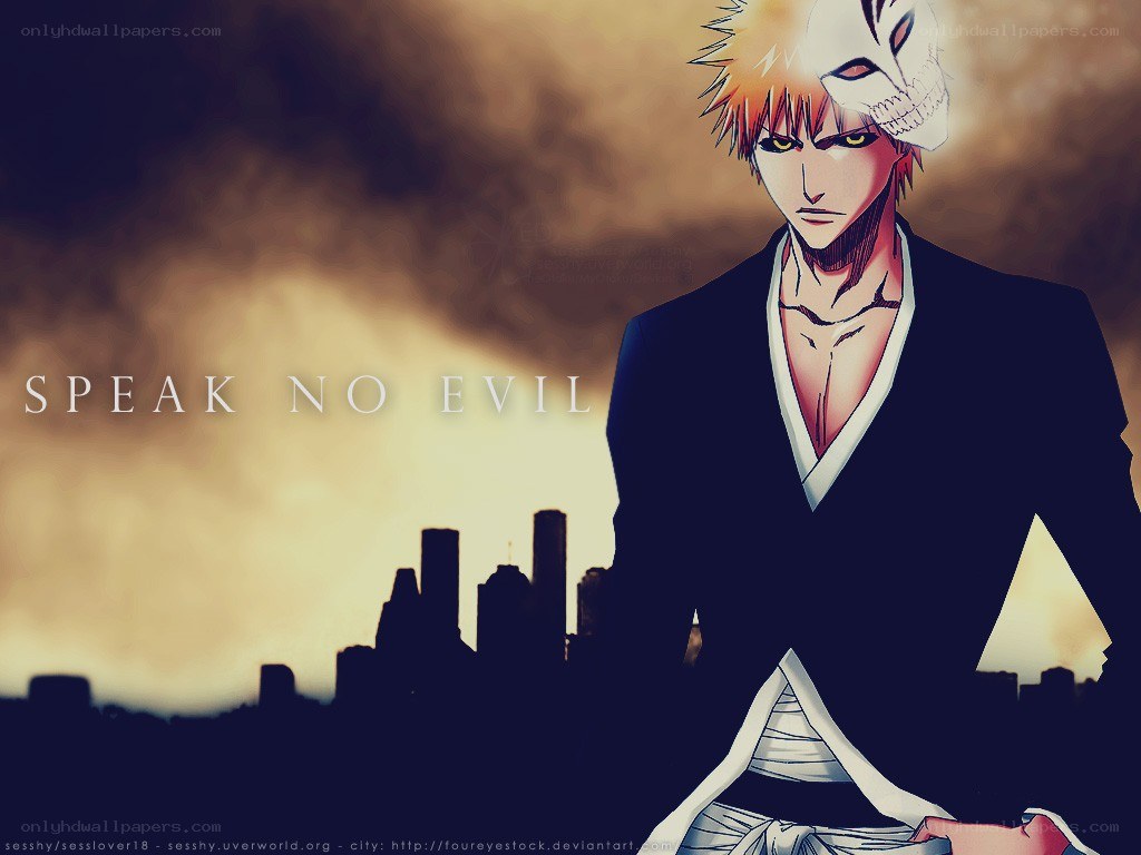 Bleach character with mask