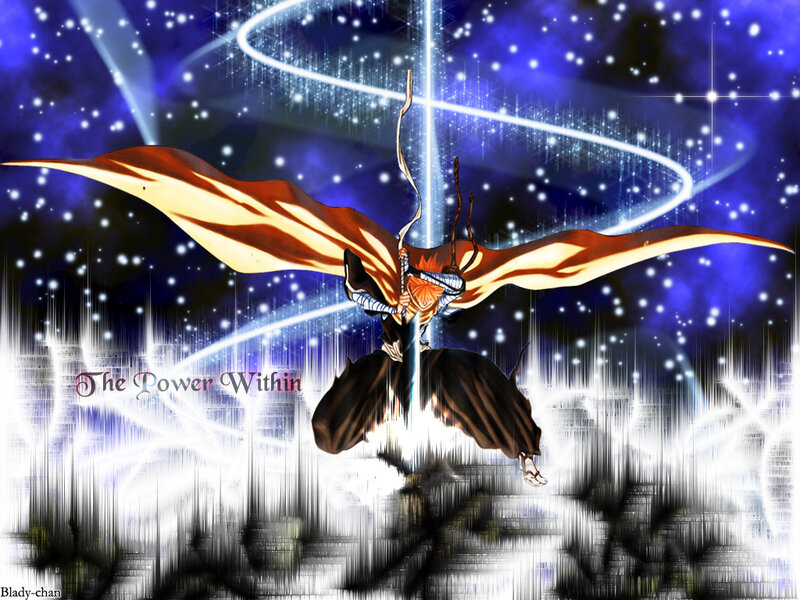 Bleach character with power