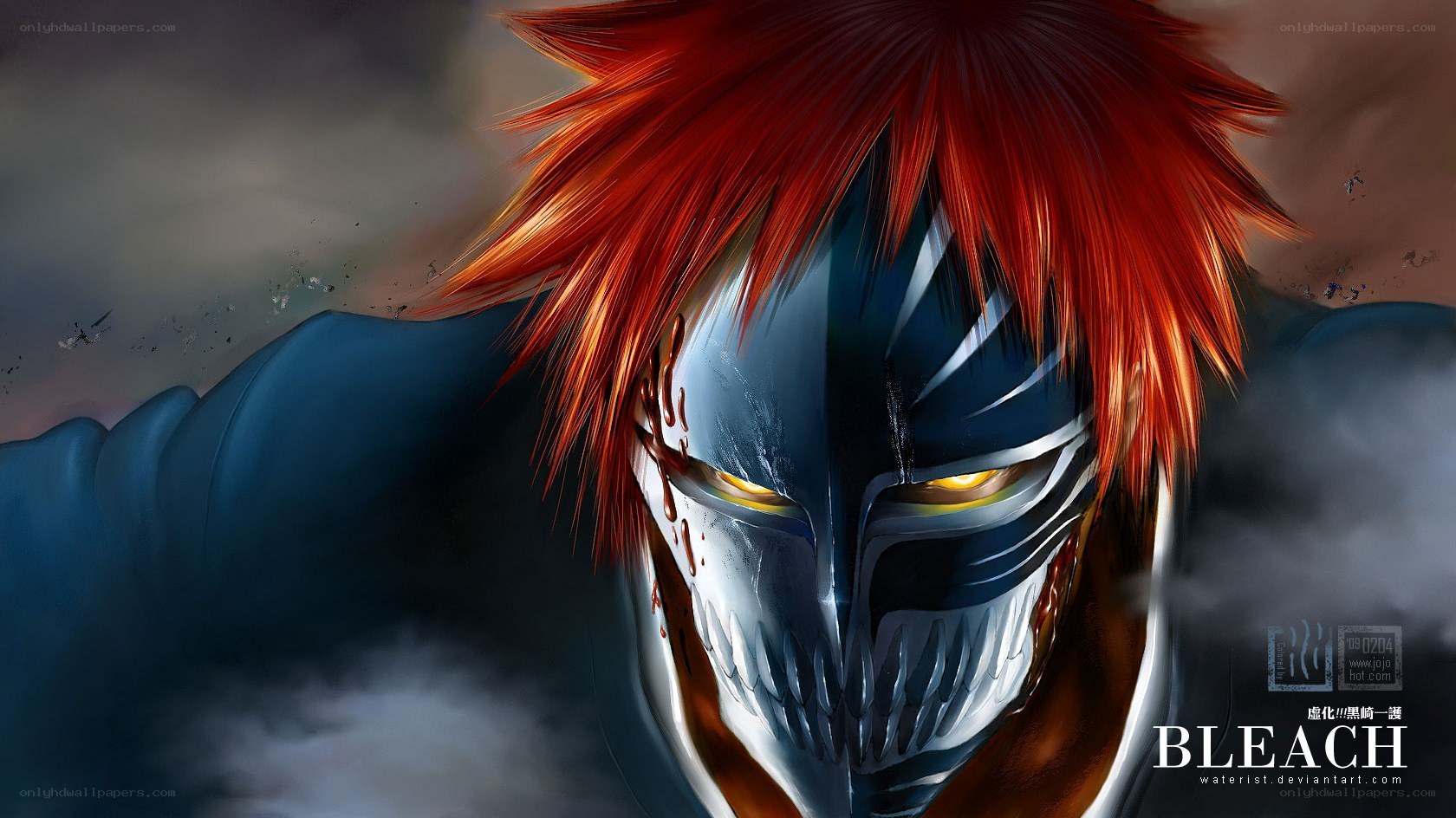 Bleach character with red hair