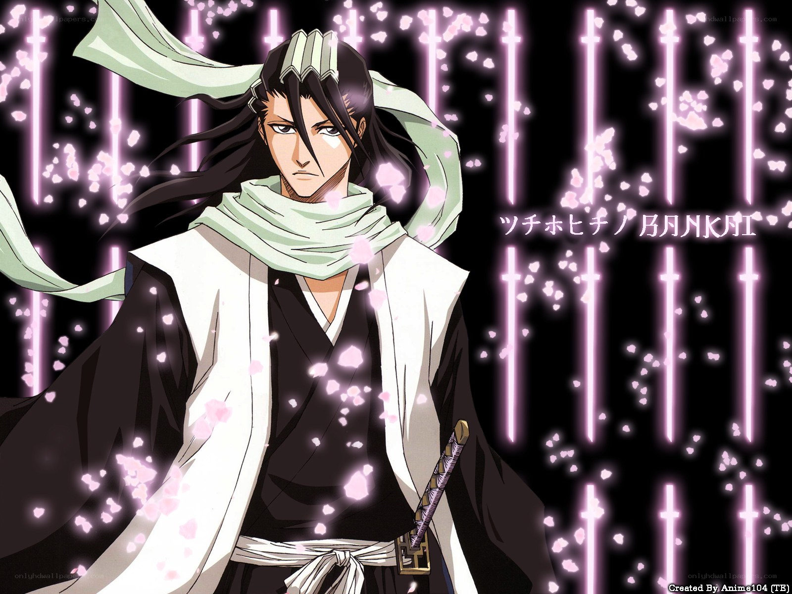 Bleach character with sword