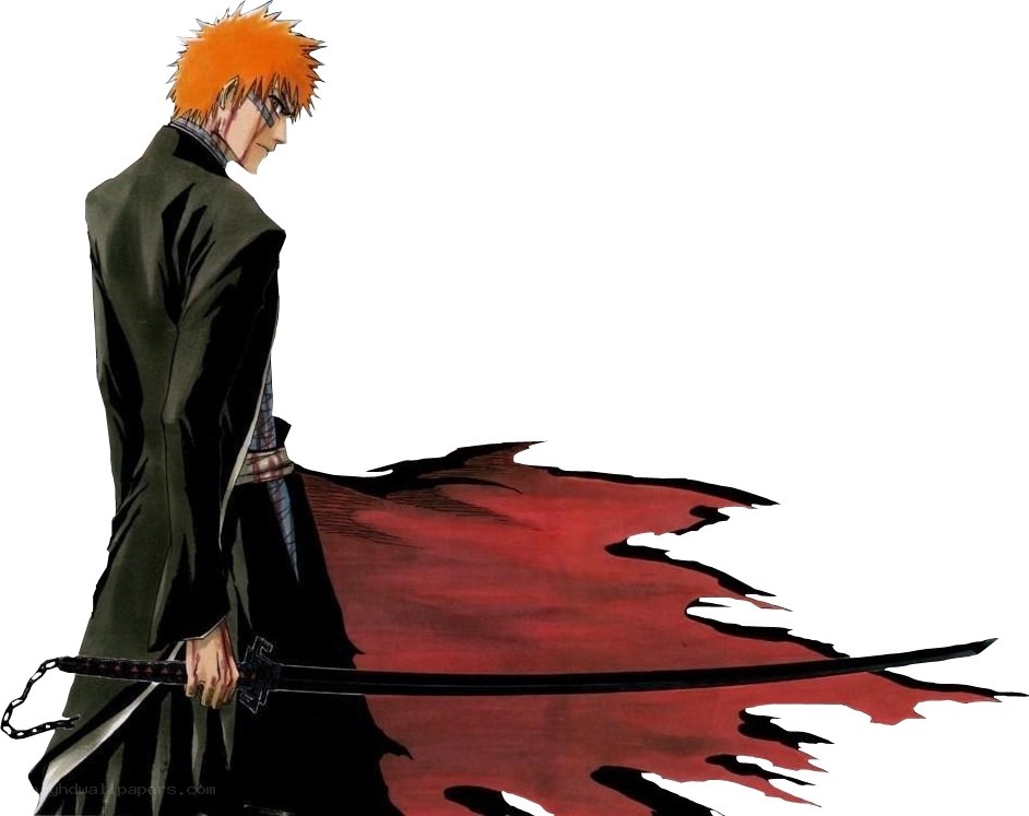 Bleach character with sword