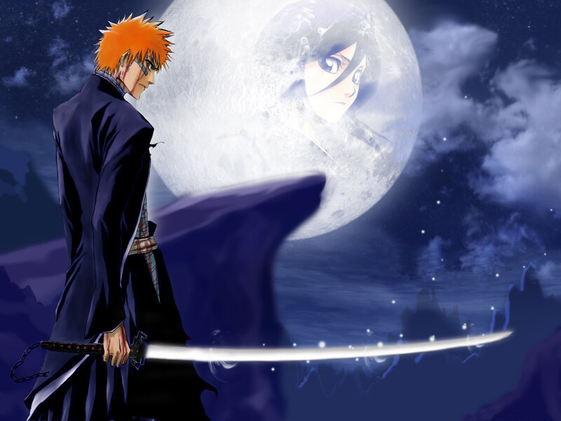 Bleach character with sword
