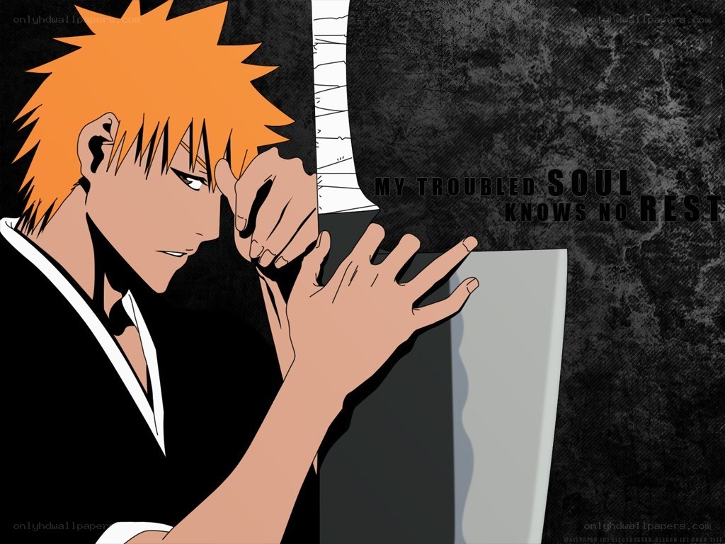 Bleach character with sword