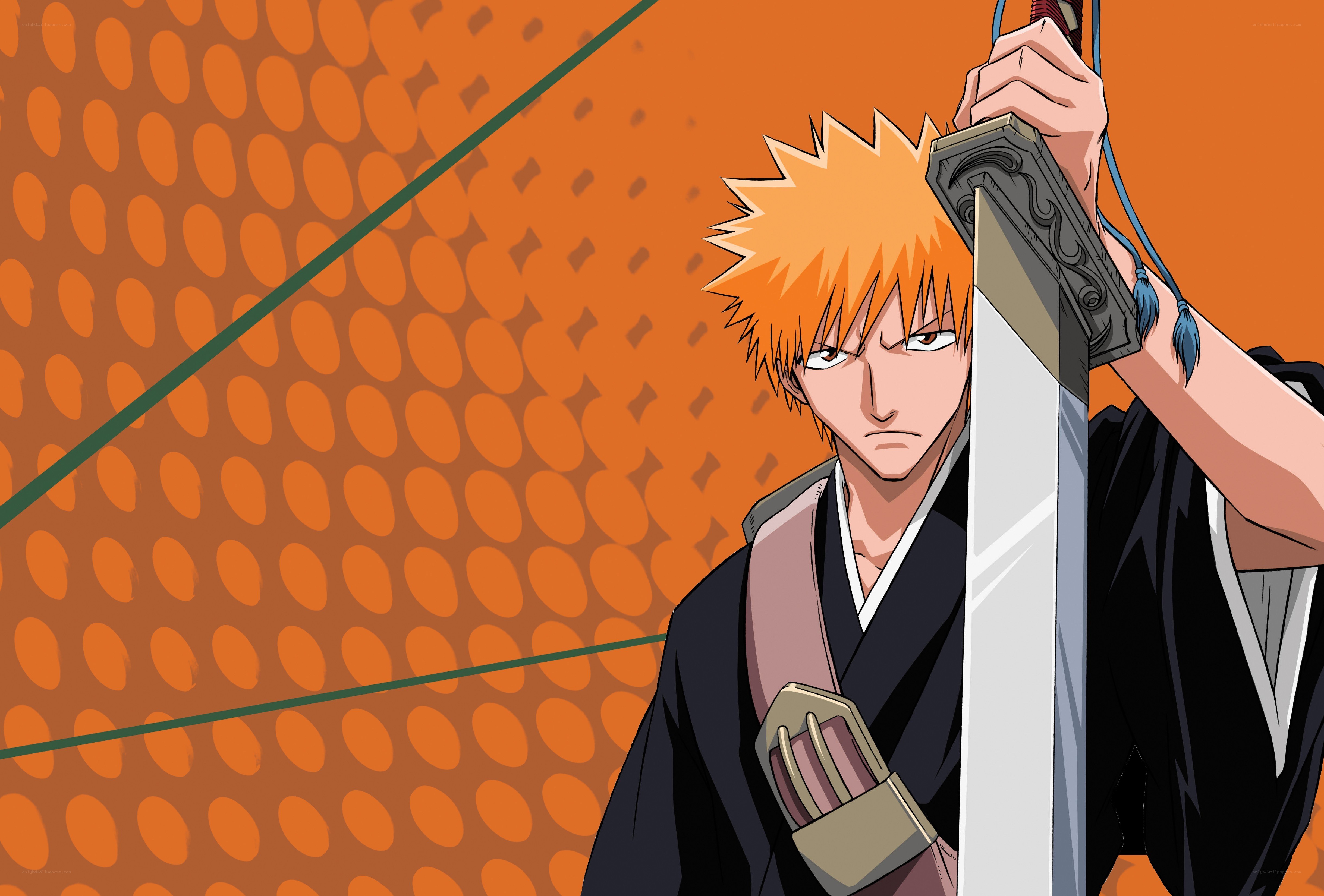Bleach character with sword
