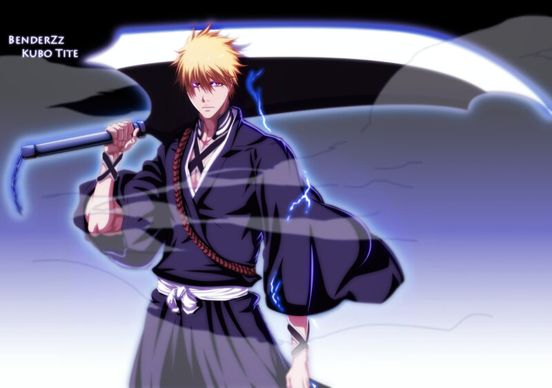Bleach character with sword