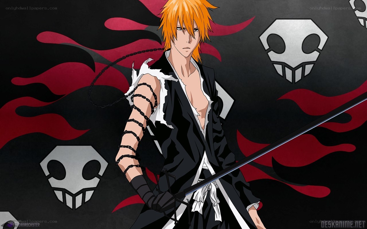 Bleach character with sword