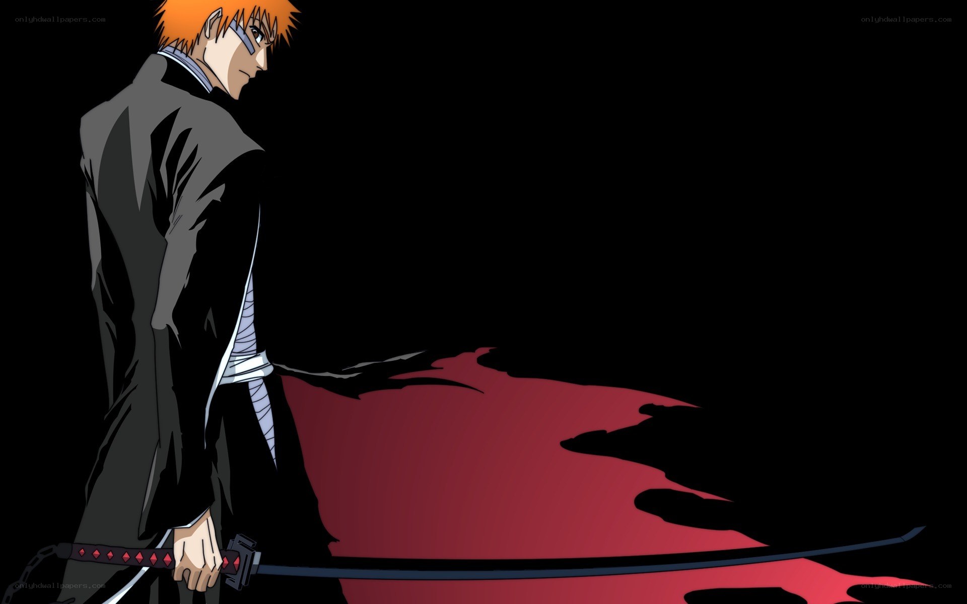 Bleach character with sword