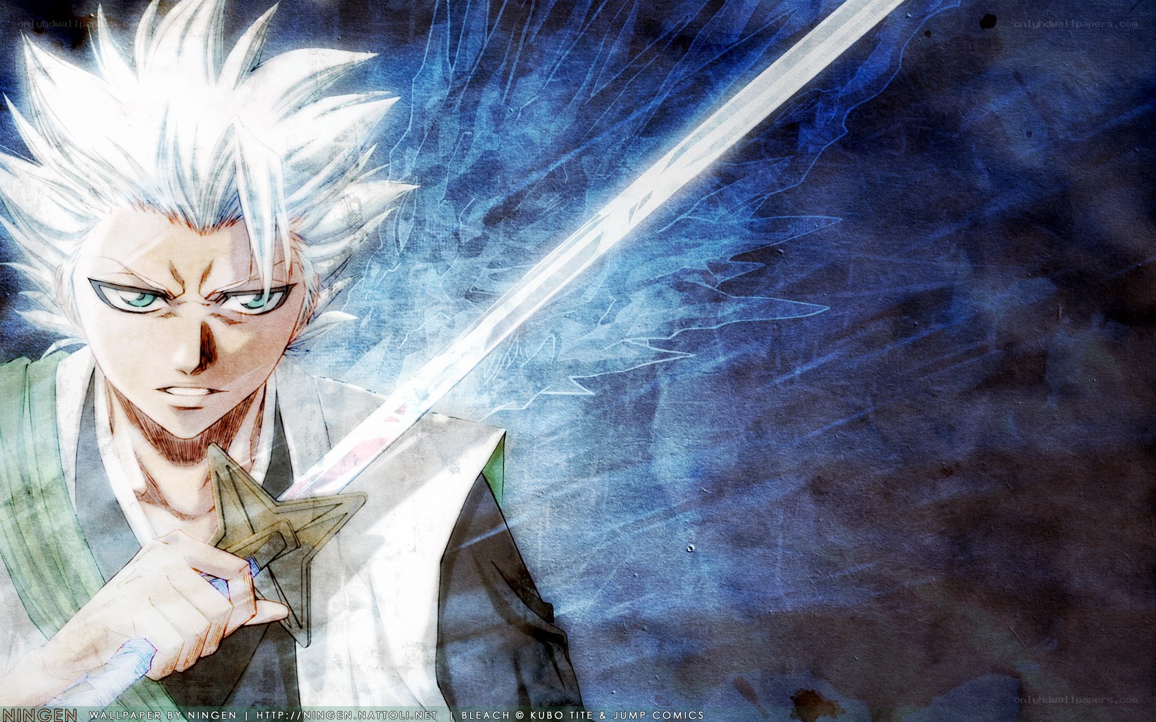 Bleach character with sword