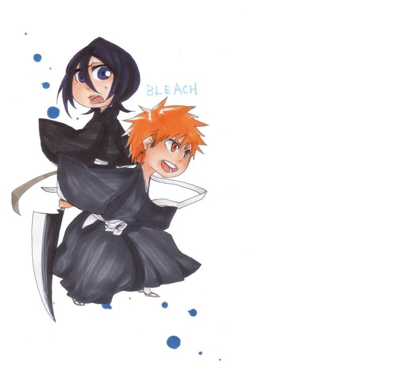 Bleach characters chibi art