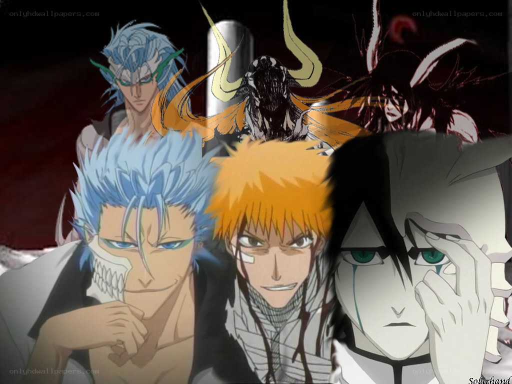 Bleach characters collage