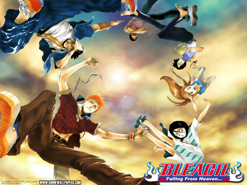 Bleach characters falling from heaven