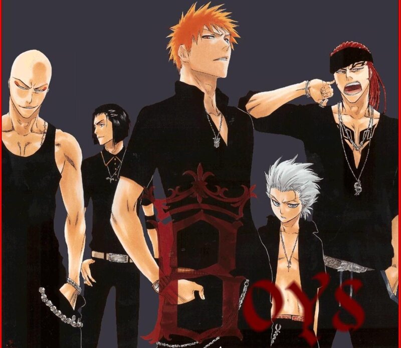 Bleach characters group
