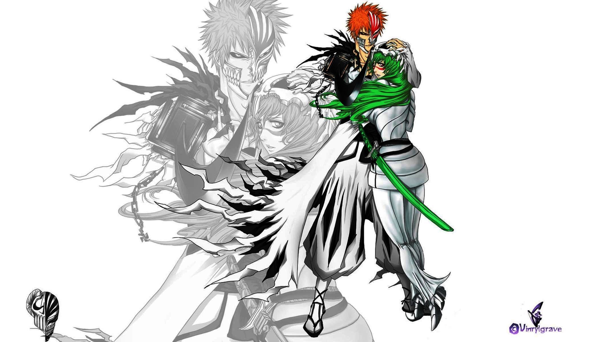 Bleach characters in action
