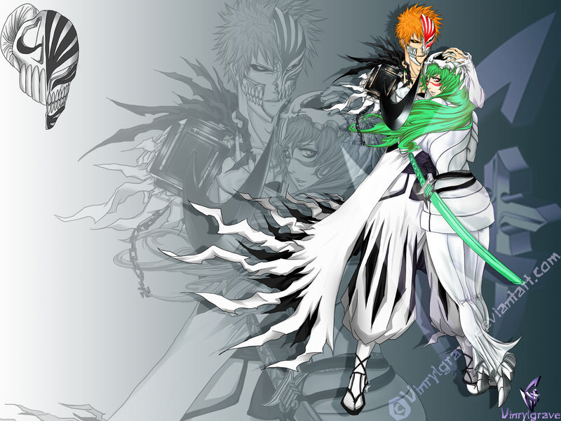 Bleach characters in action
