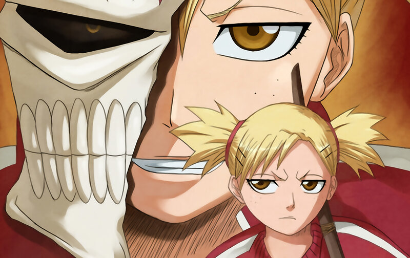 Bleach characters in action