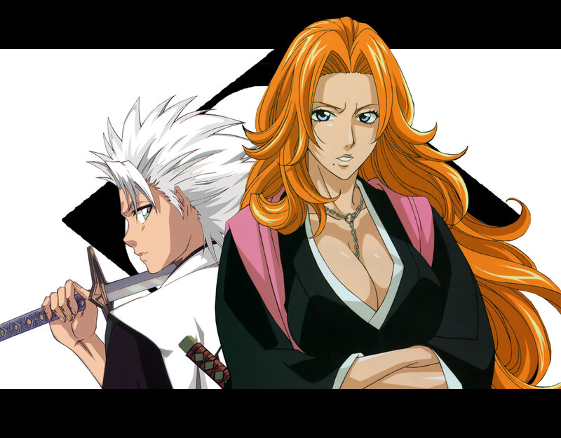 Bleach characters in action