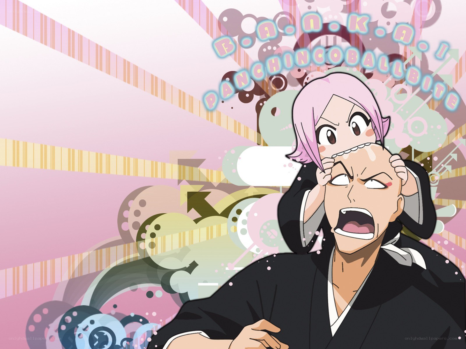 Bleach characters in action