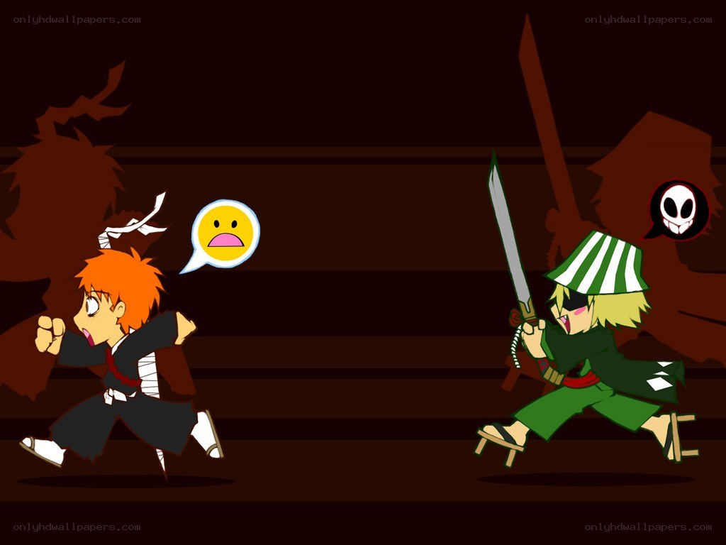 Bleach characters in combat
