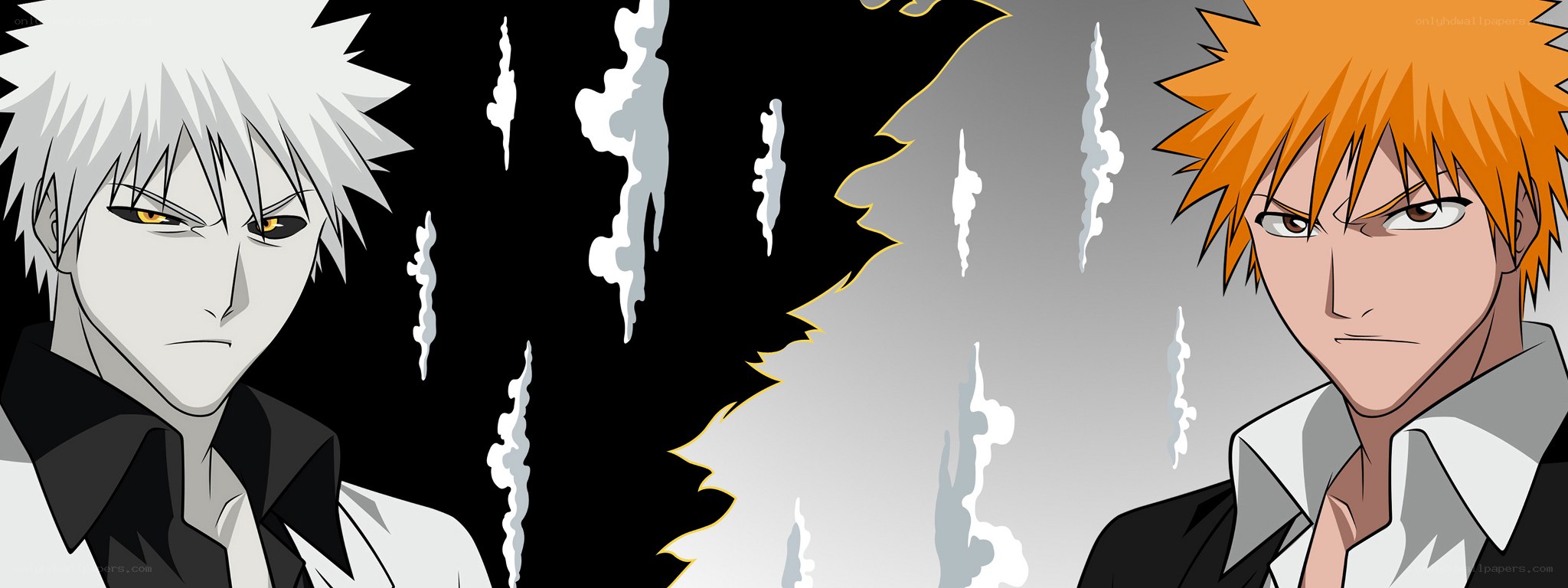 Bleach characters in conflict