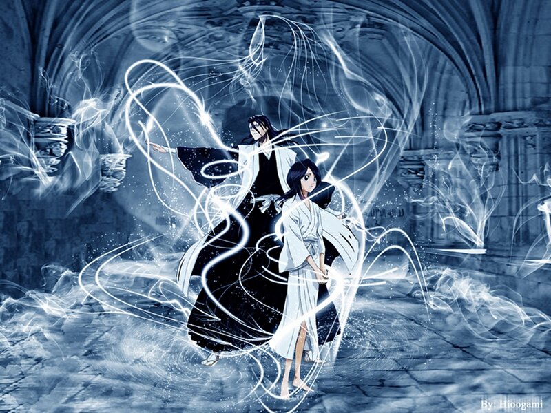 Bleach characters in spiritual energy