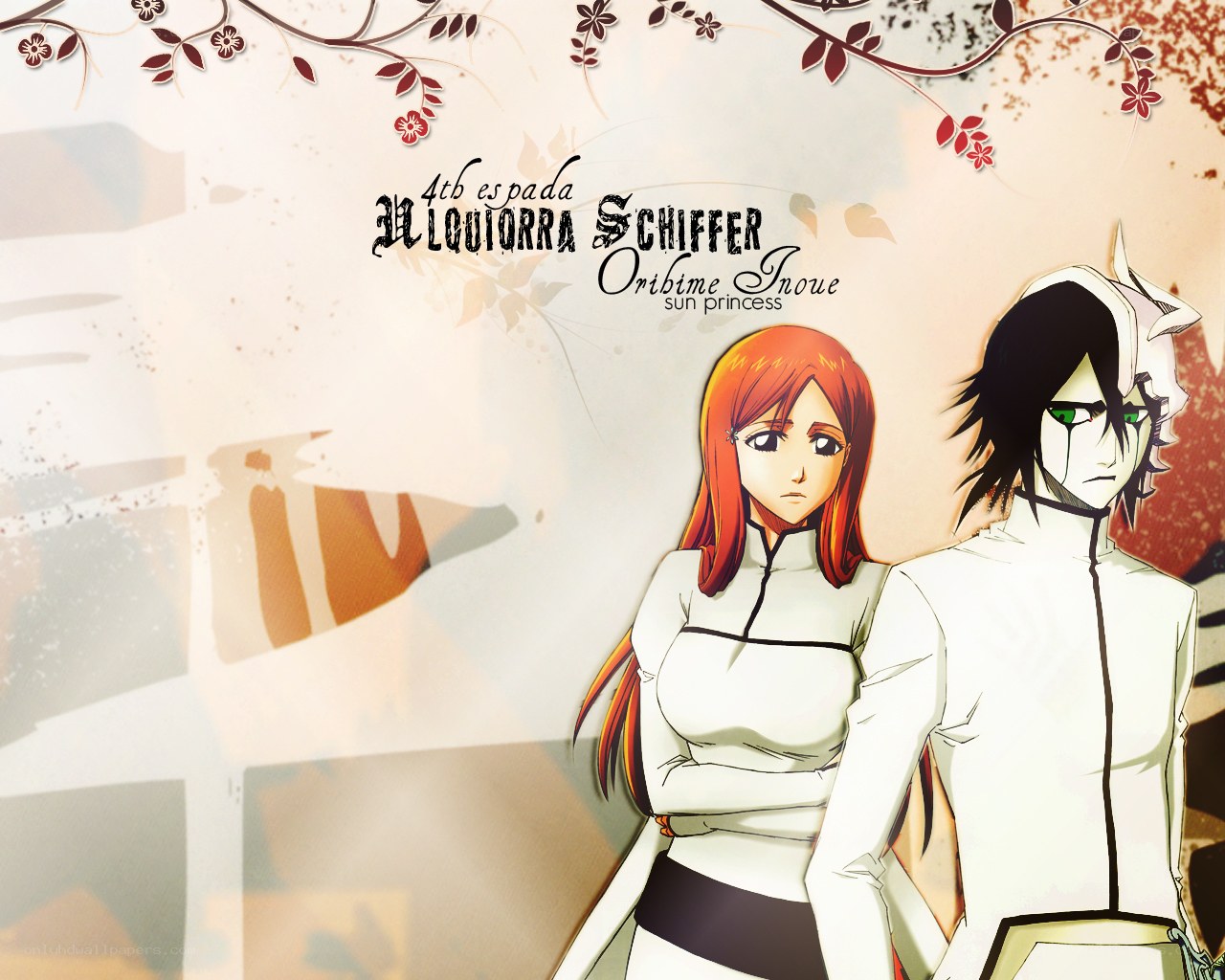 Bleach characters in white uniforms