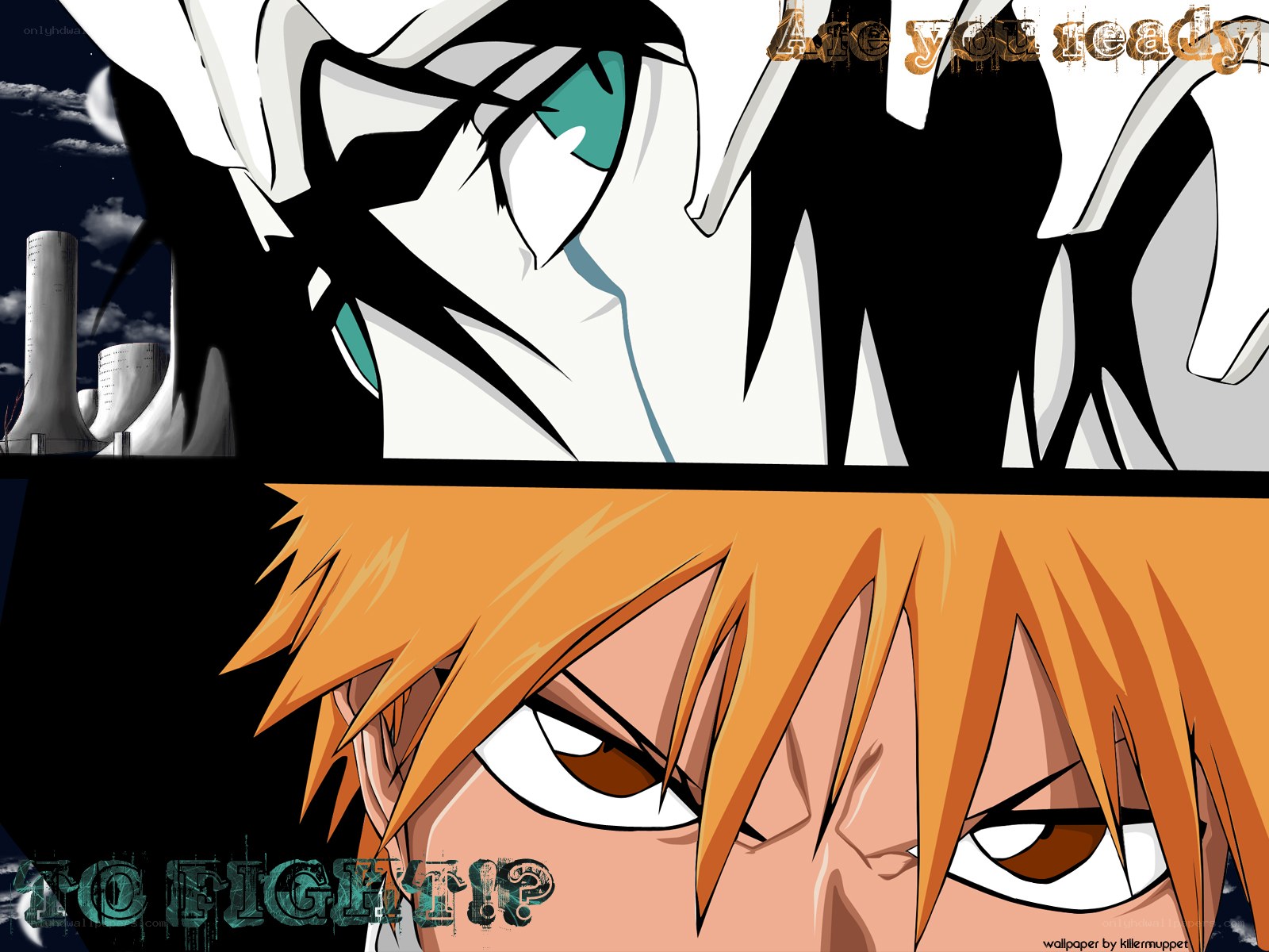 Bleach characters ready to fight