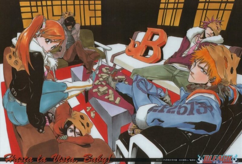 Bleach characters relaxing
