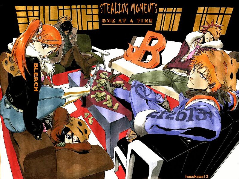Bleach characters relaxing