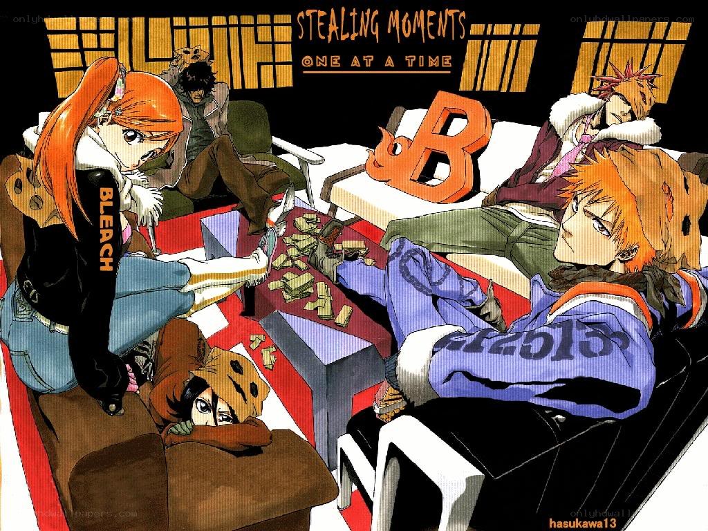 Bleach characters relaxing