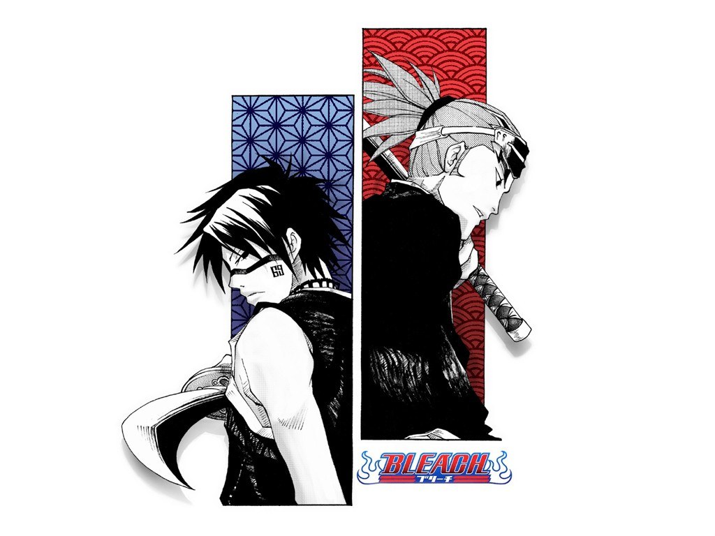 Bleach characters side-by-side