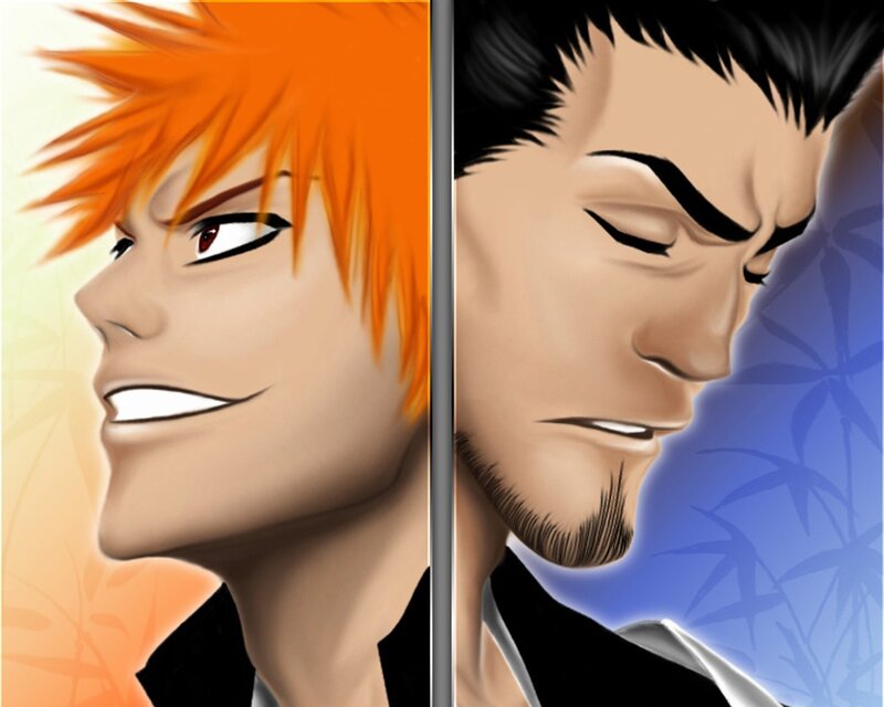 Bleach characters side by side