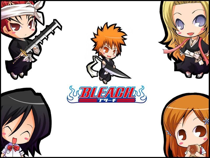 Bleach chibi character art