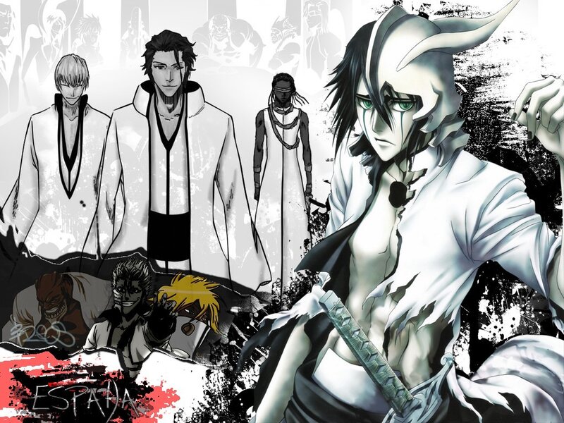 Bleach Espada characters collage