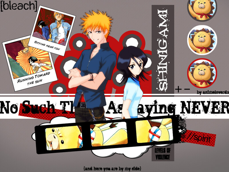 Bleach fan art collage