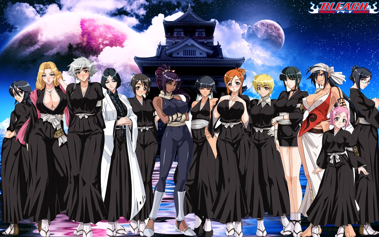Bleach female characters lineup