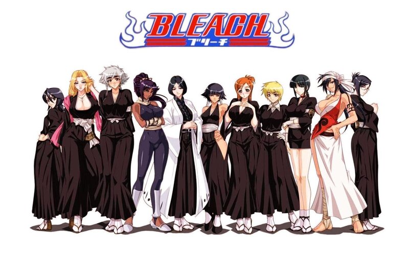 Bleach female characters lineup