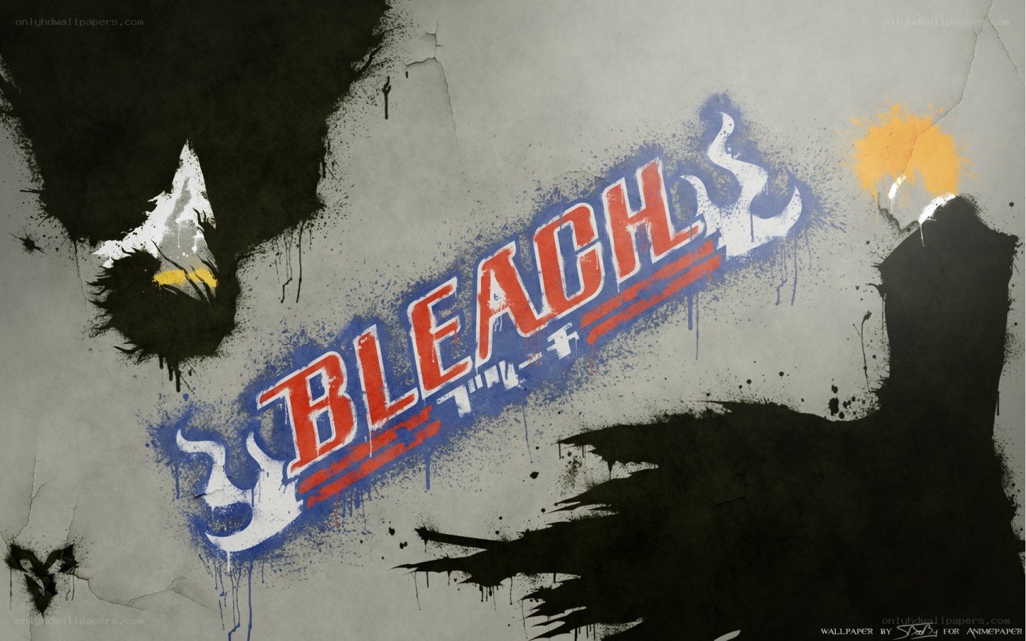 Bleach graffiti art wallpaper