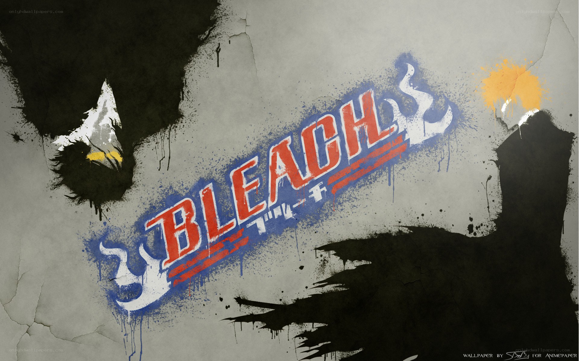Bleach graffiti art wallpaper