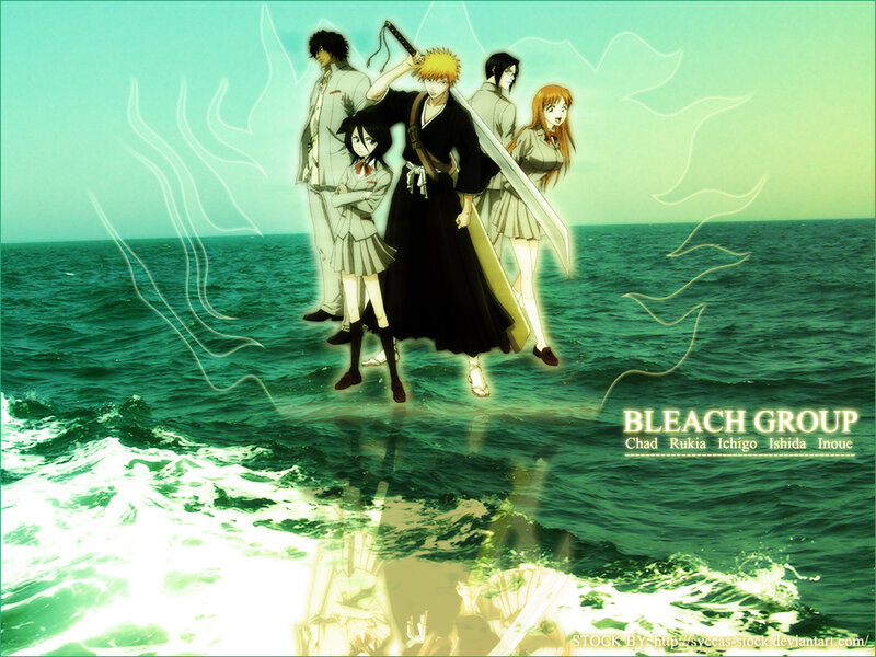 Bleach group on the sea