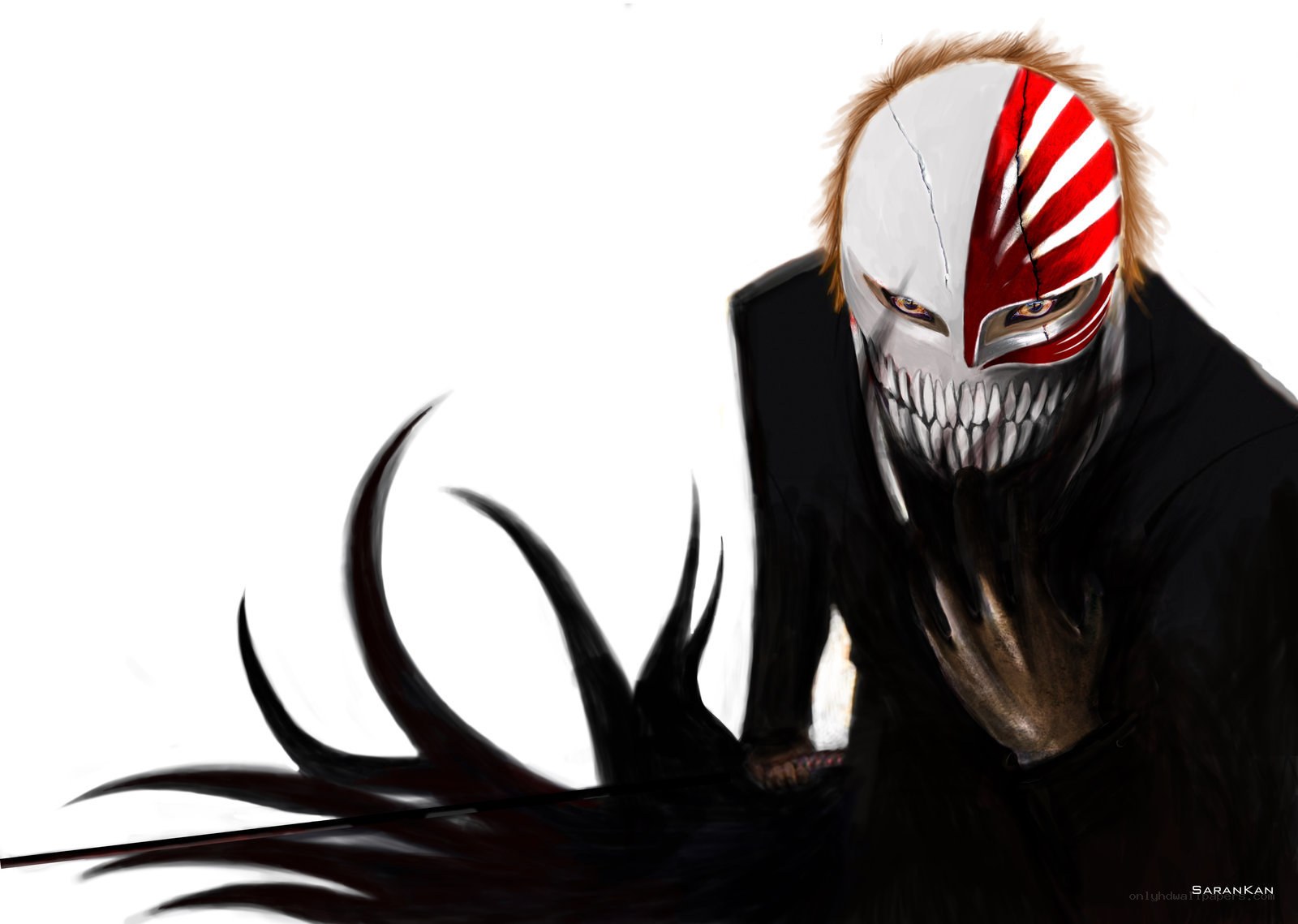 Bleach Hollow mask character