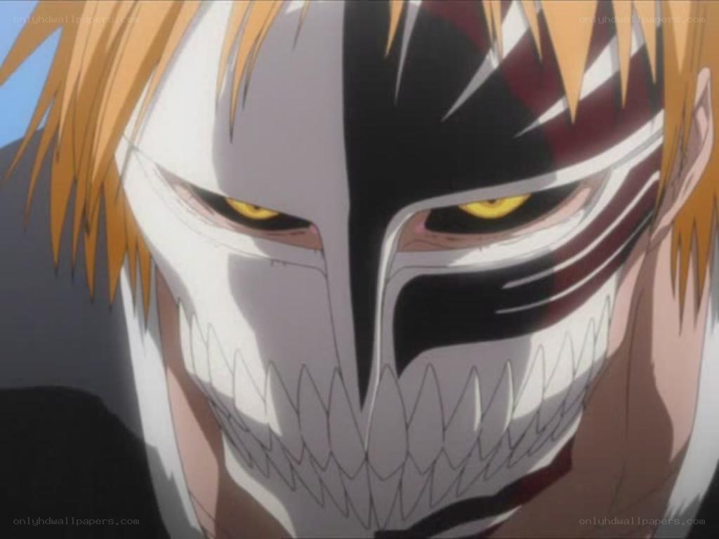 Bleach Hollow mask close-up