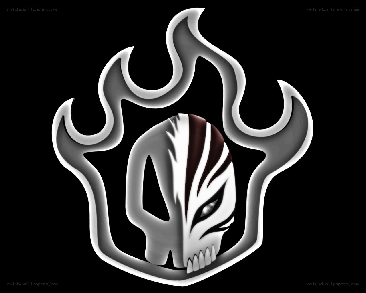 Bleach Hollow mask logo