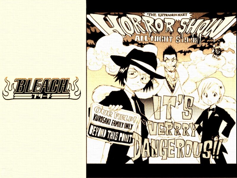 Bleach horror show poster