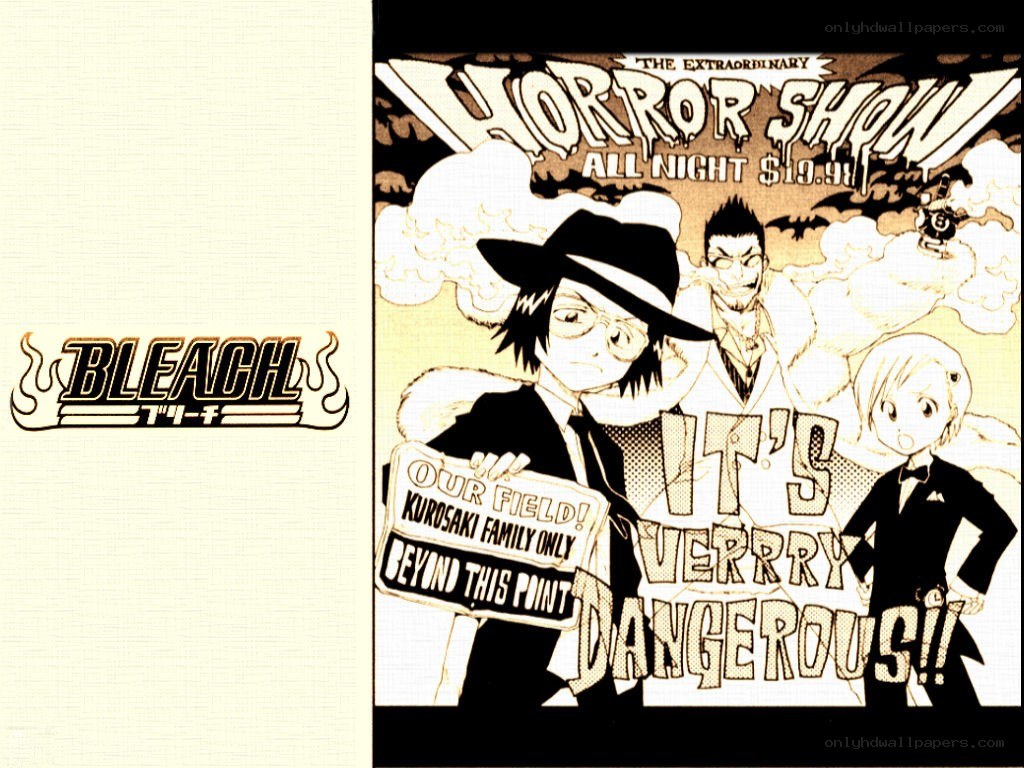 Bleach horror show poster