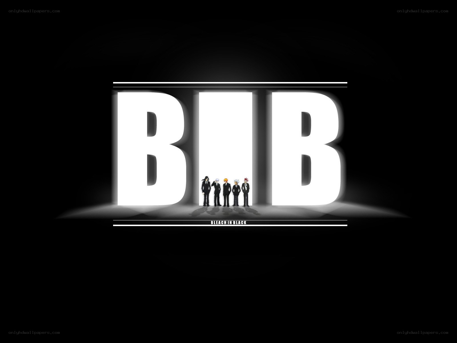 Bleach in Black logo art